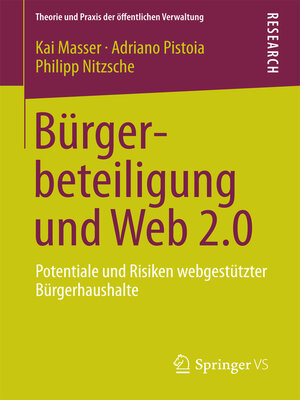 cover image of Bürgerbeteiligung und Web 2.0